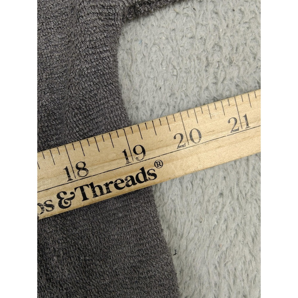 Outerknown Hoodie Womens Small Gray Terry Organic Cotton Pullover Sweatshirt New - Picture 8 of 9